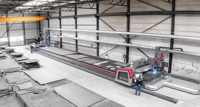 Voortman Steel Machinery - Creating ready parts with Plate processing solutions