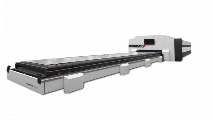 Machine de découpe laser Speedline de 12 m de long