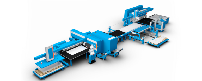 PSBB Flexible Manufacturing System integrates punching, shearing, buffering and bending processes in a single solution