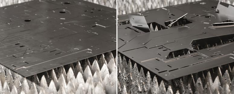 Process reliability in the field of laser cutting