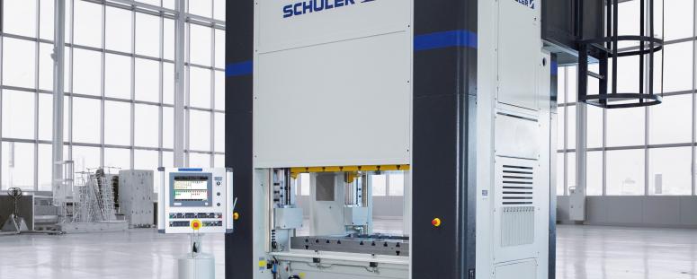 L’automate de découpage MC 125 est le dernier exemple en date de la mise en réseau et de la numérisation de la gamme de produits Schuler. © Schuler