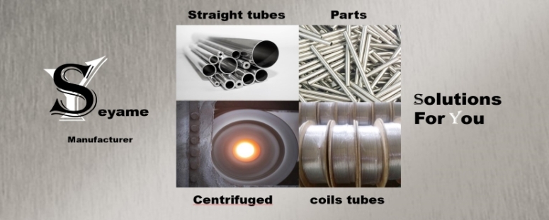 Longueurs droites, couronnes de tubes, pièces coupées en grande série, tubes centrifugés bruts ou usinés au plan
