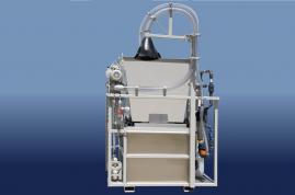 The proven MBM ASAS ME sludge extraction system meets the MBM WAB compact water treatment system