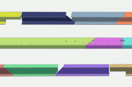 Interlocking of nesting tubes and profiles