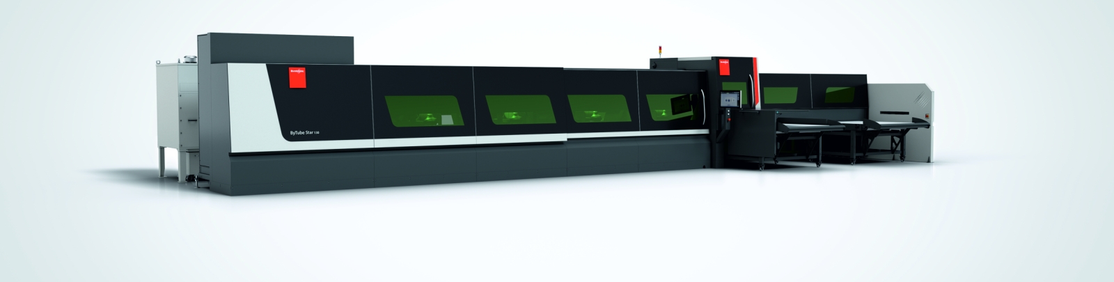 Nouvelle machine de découpe laser ByTube Star 130, pour tubes, profilés et ellipses y compris les sections ouvertes
