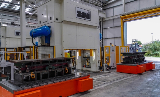 800t mechanical link motion press